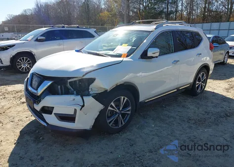 2017 Nissan Rogue Sl из США, поврежденный, VIN 5N1AT2MT4HC798617